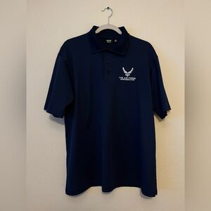 Men's Dark Blue Polo Shirt